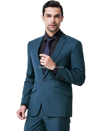 สูท ชุดสูท เสื้อสูทผู้ชาย  สีน้ำเงินอ่อน ทรงสลิมฟิต เข้ารูปสุดๆ  suit